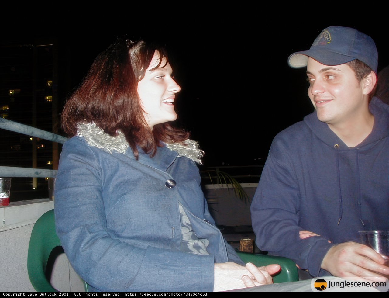 Balcony Romance at Night
