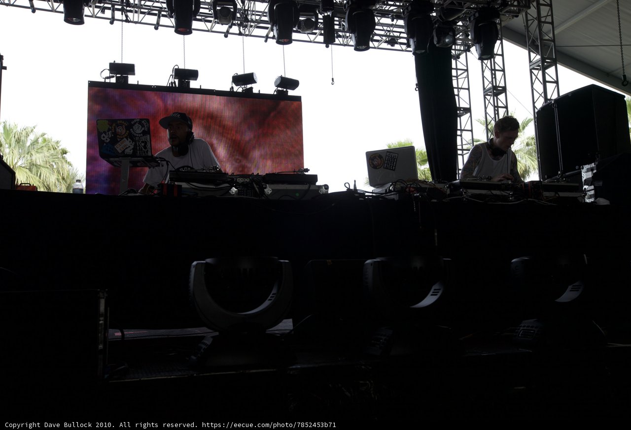 DJ Craze Delivers an Electrifying Music Set on Coachella Stage