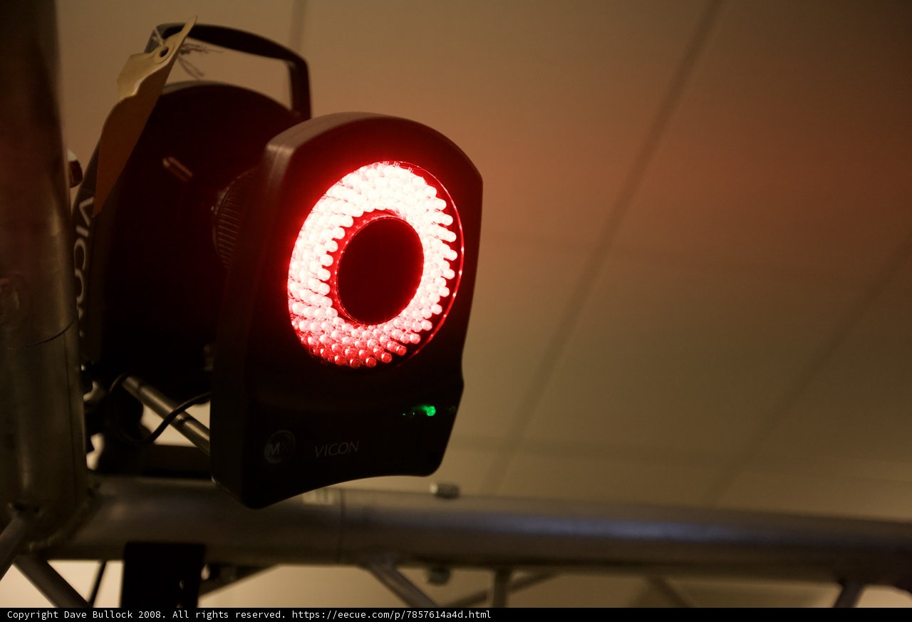 Red Traffic Light in a Room