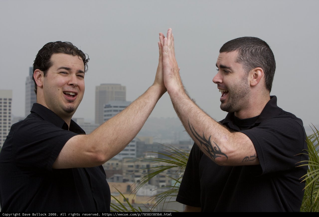 Two Men with Body Ink
