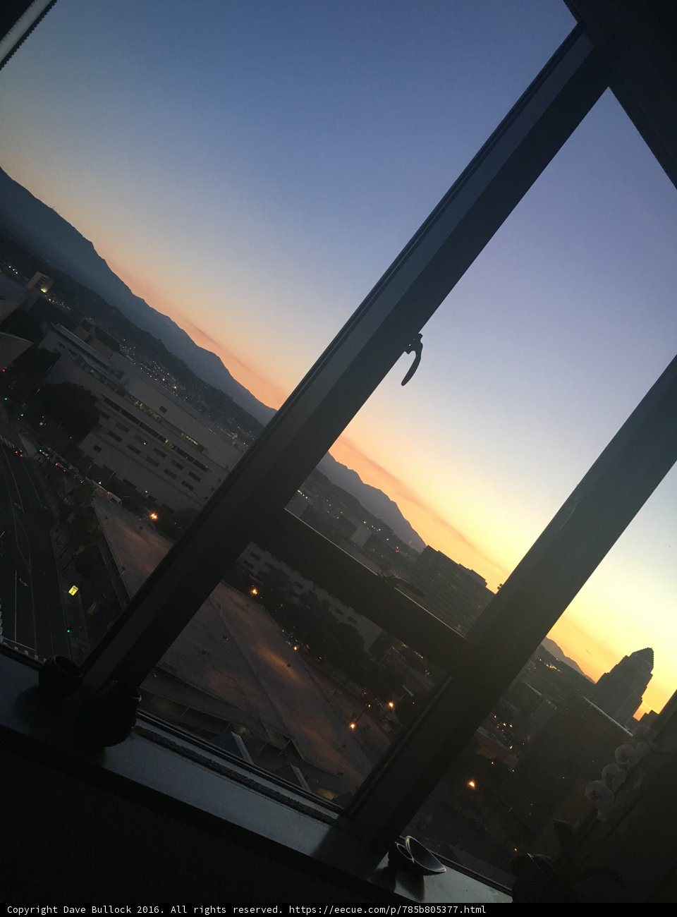 Sunset View from The Broad