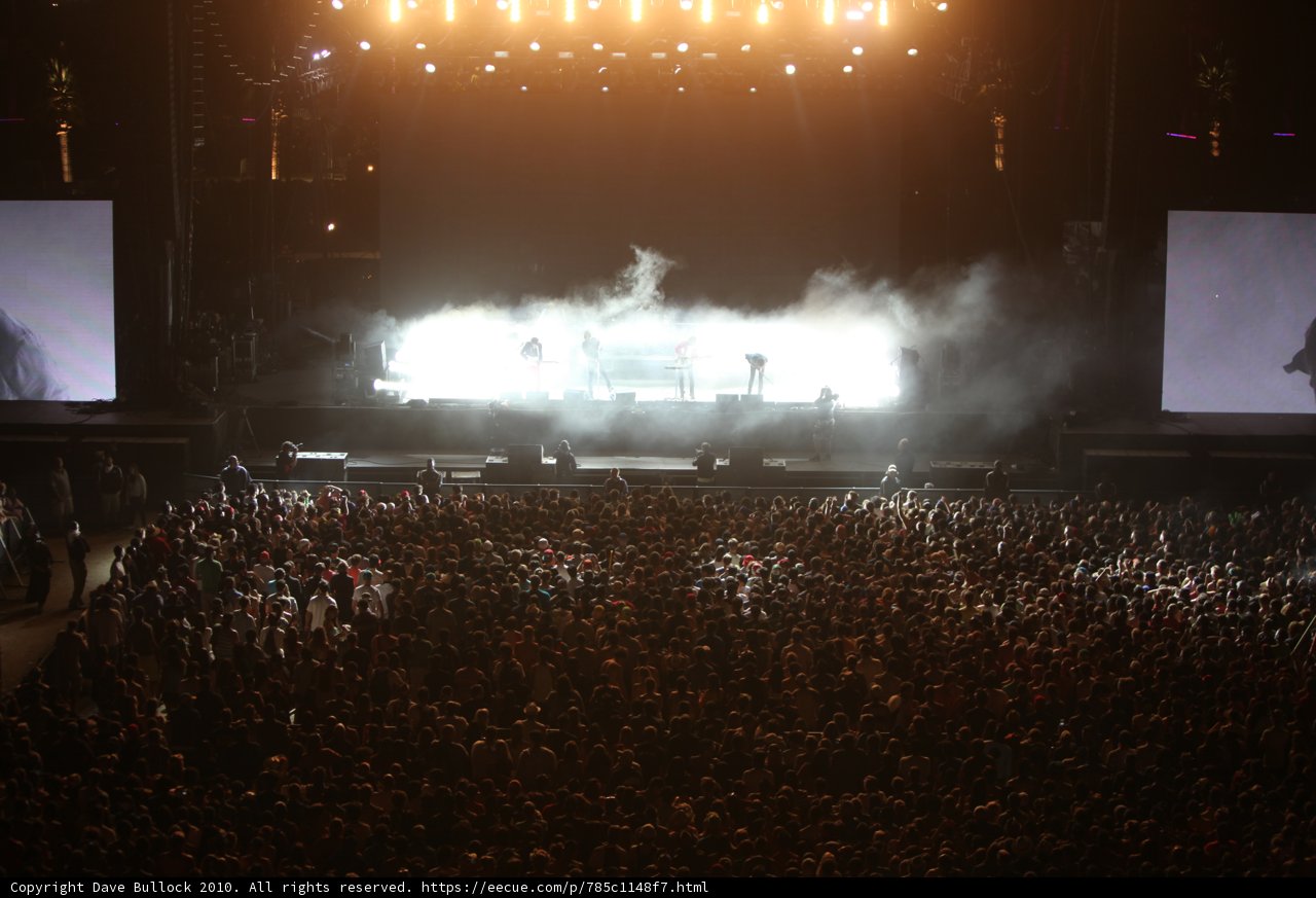 Rocking Out with Thousands: Concert-goers at Coachella