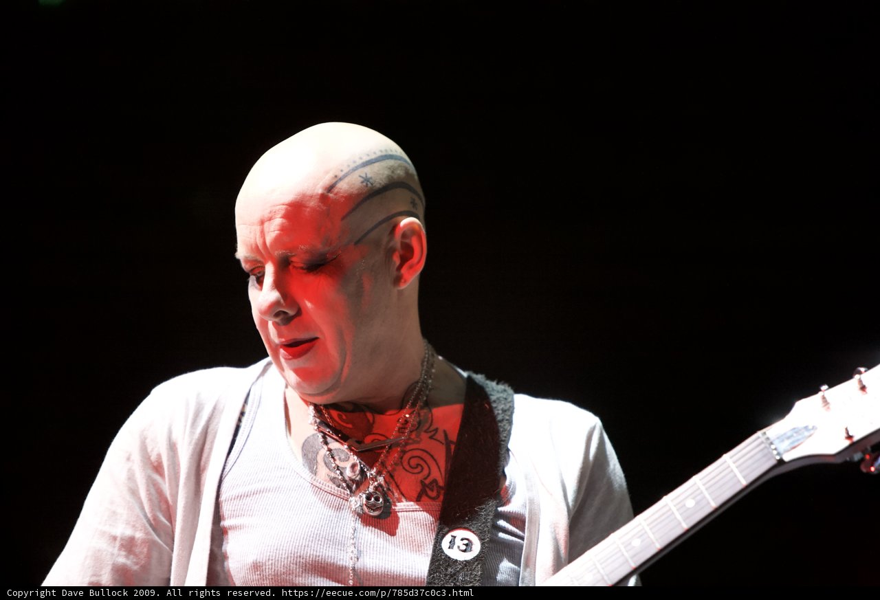 Bald Guitarist Rocks Coachella Stage