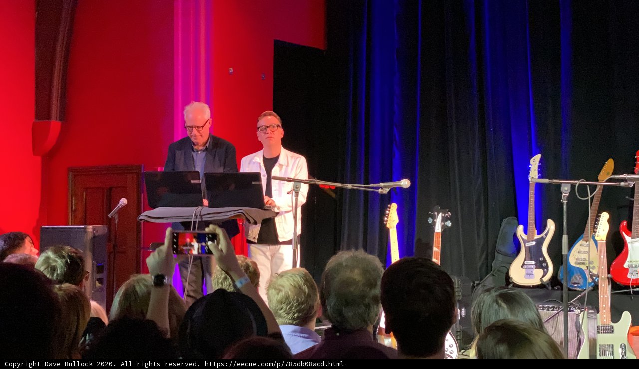 Fred Armisen and friends rock out on stage