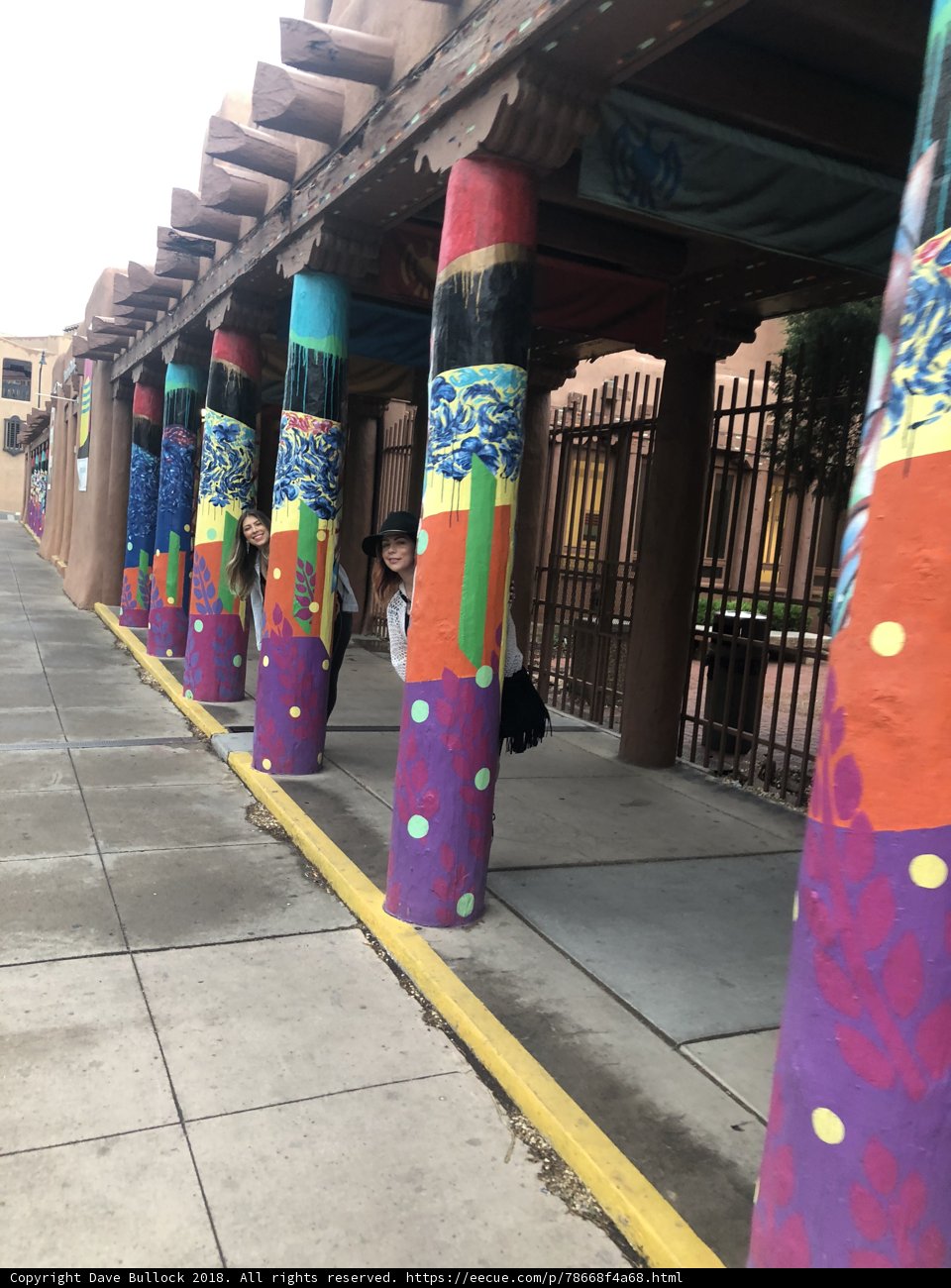 Colorful Pillars