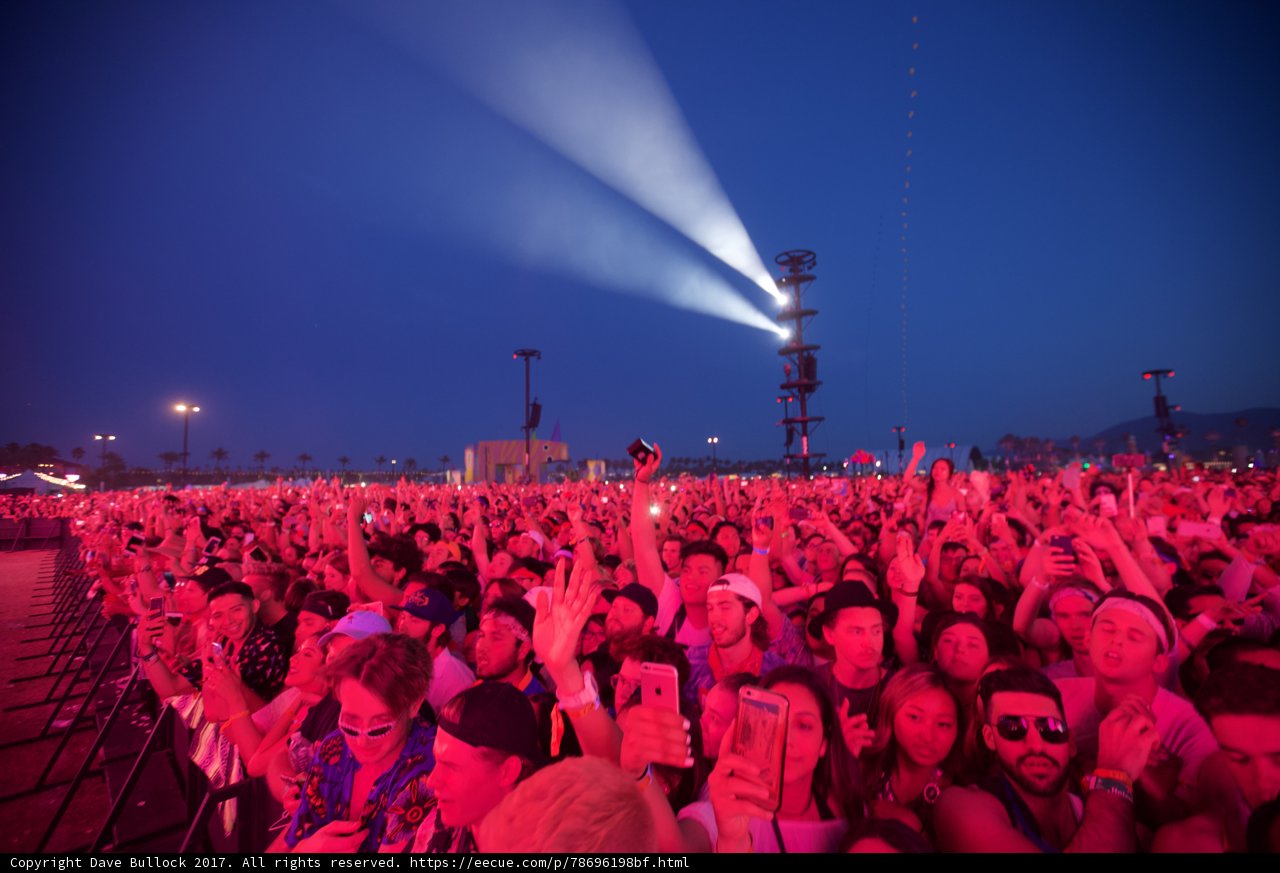 Lighting up the Urban Sky at Coachella
