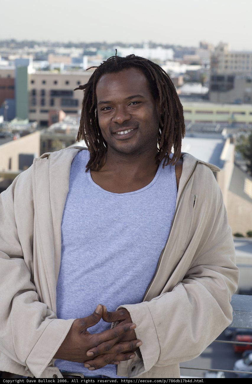 Dreadlocked Man with a Smile