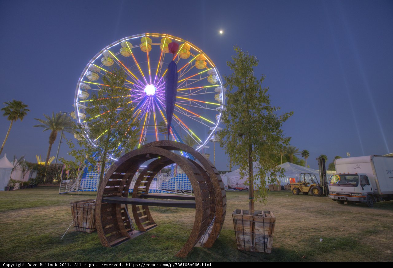 Moonlit Ferris Wheel