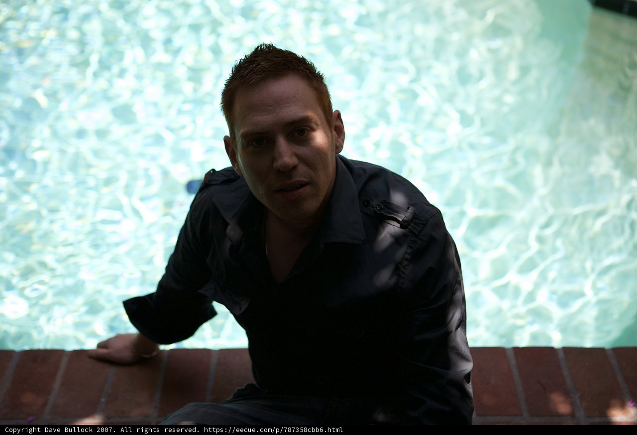 Poolside Portrait