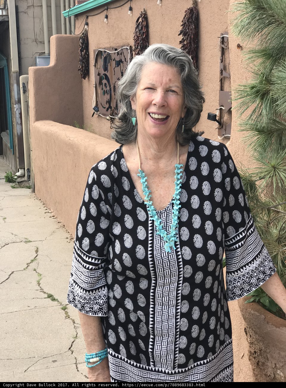 A Senior Lady's Fashionable Statement