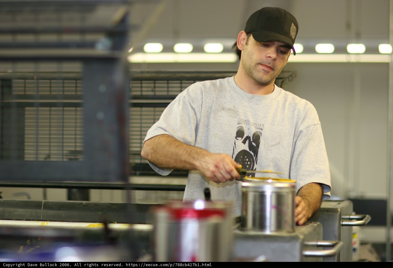 Gray T-Shirted Chef in the Office