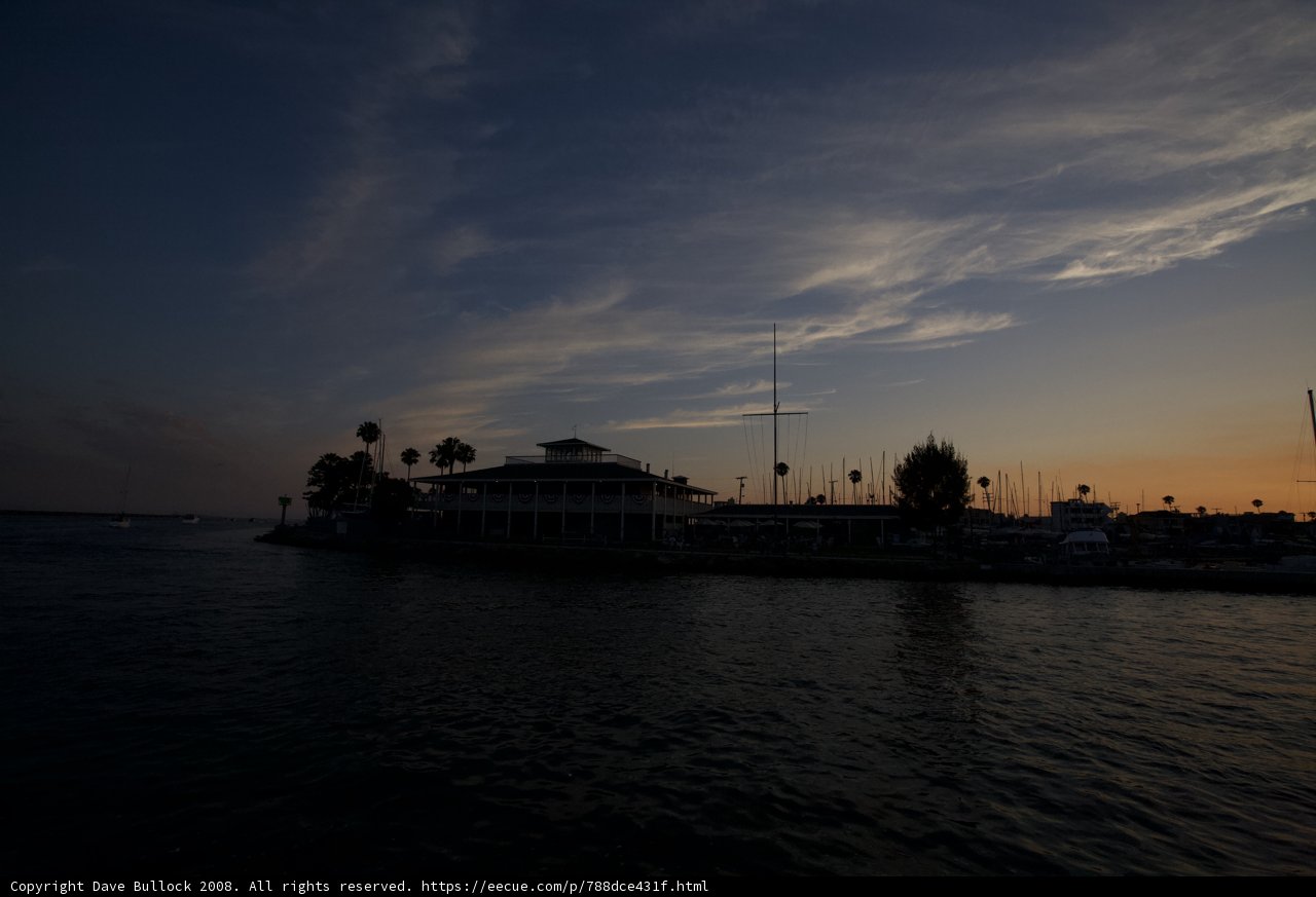 Serene Sunset on the Waterfront