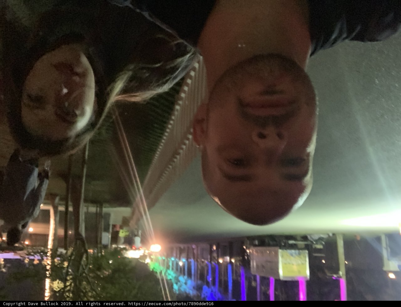 Nighttime Selfie by the Bridge