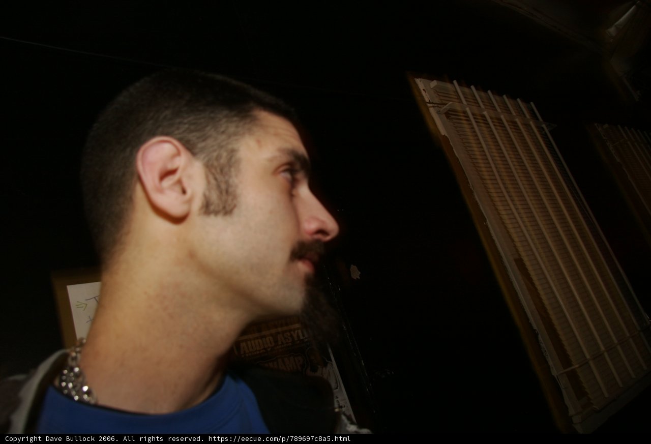 Beard and Blue Shirt at Tower