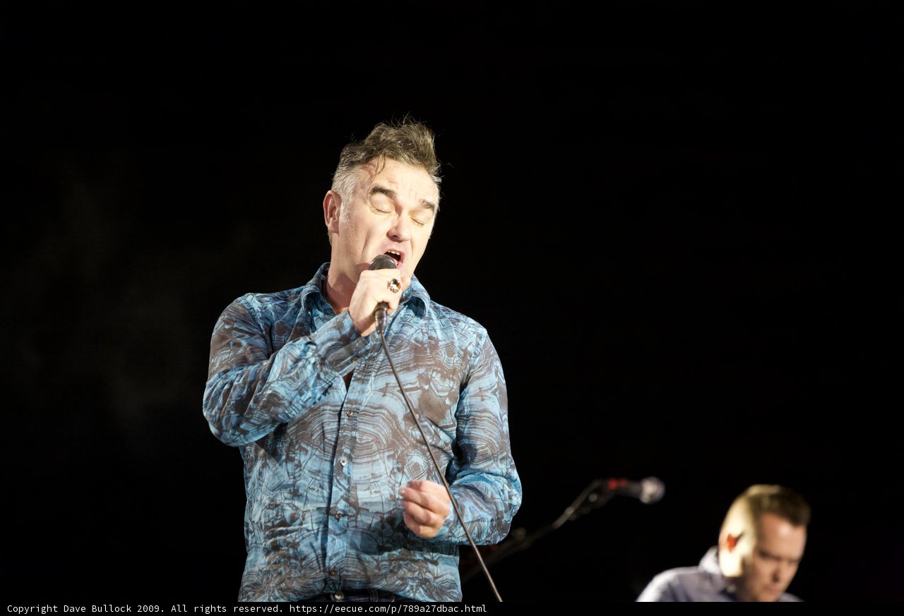 Morrissey Rocks Coachella