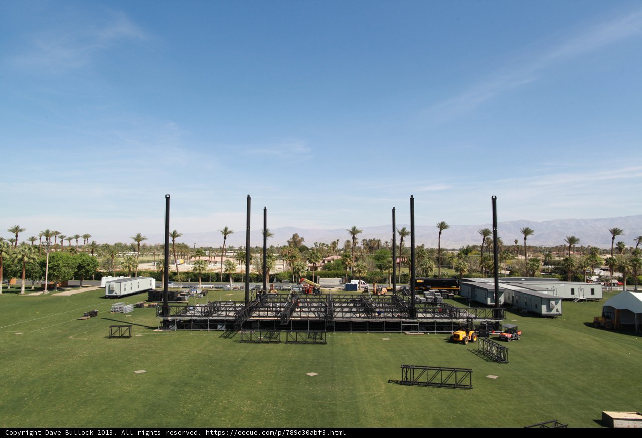 Stage in the Field