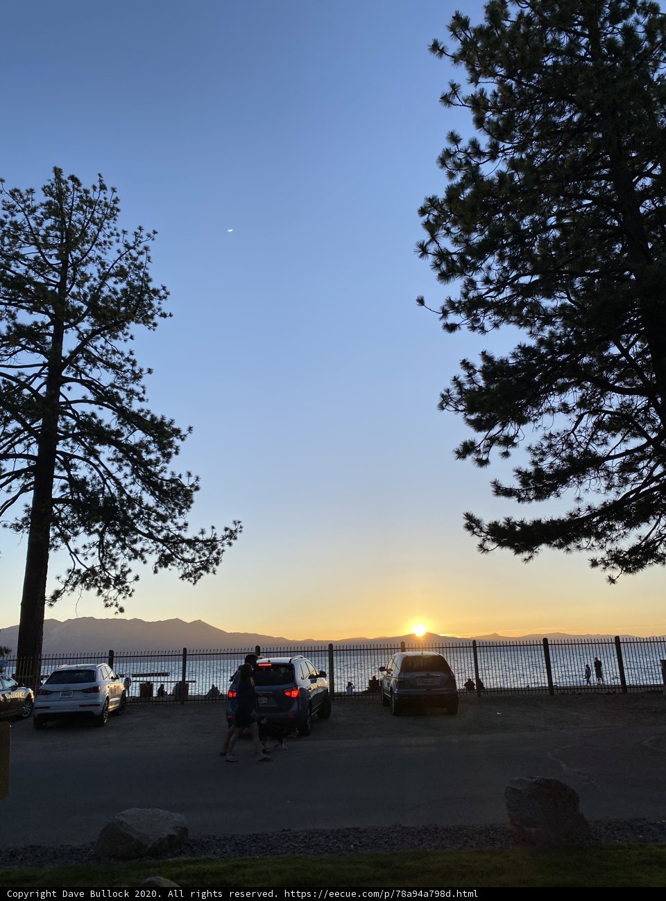 Sunset Beach Parking Lot