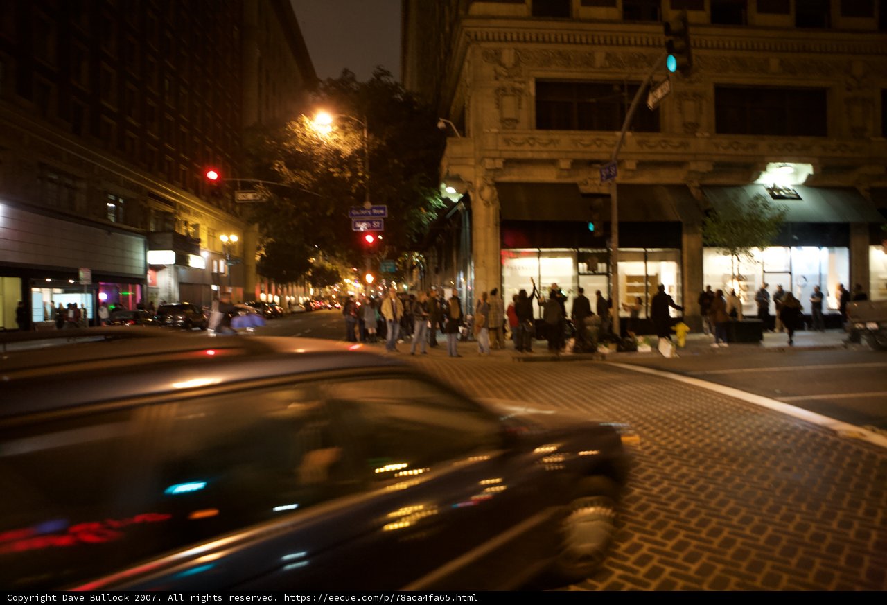 Night Drive in the City