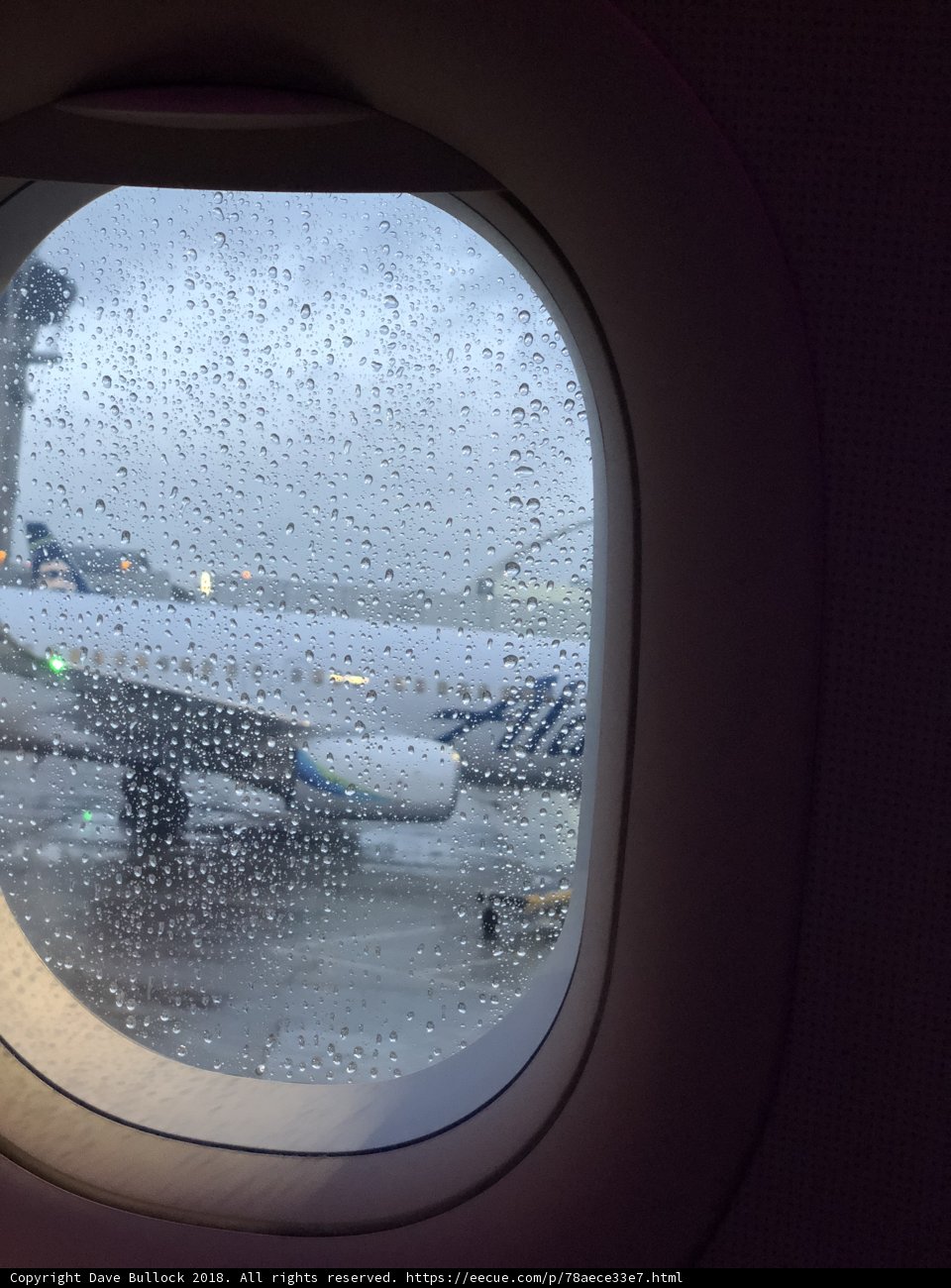 Through the Rainy Porthole