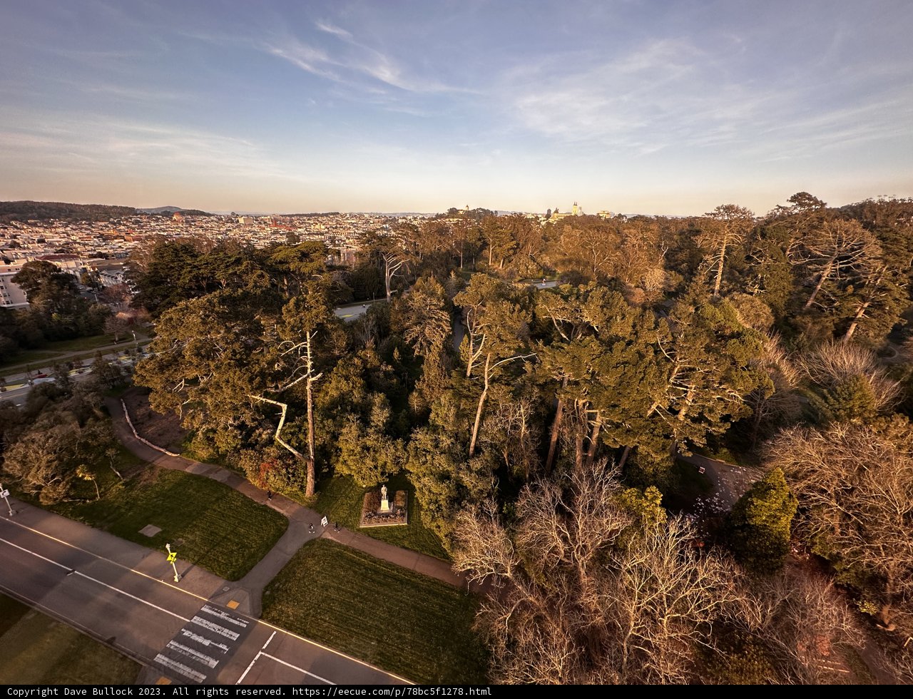 Aerial View of San Francisco's Urban Landscape