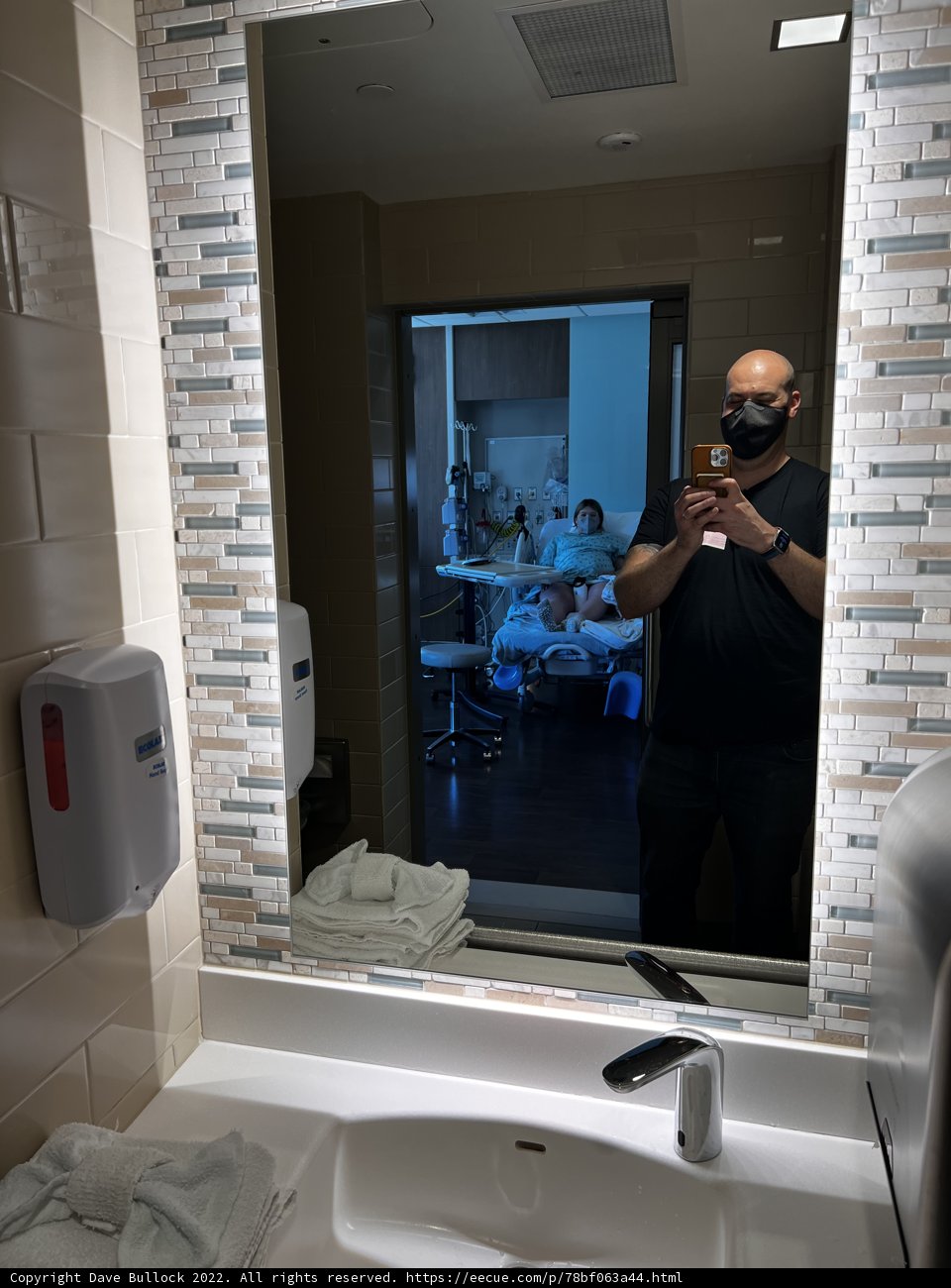 Bathroom Selfie at CPMC Van Ness Campus