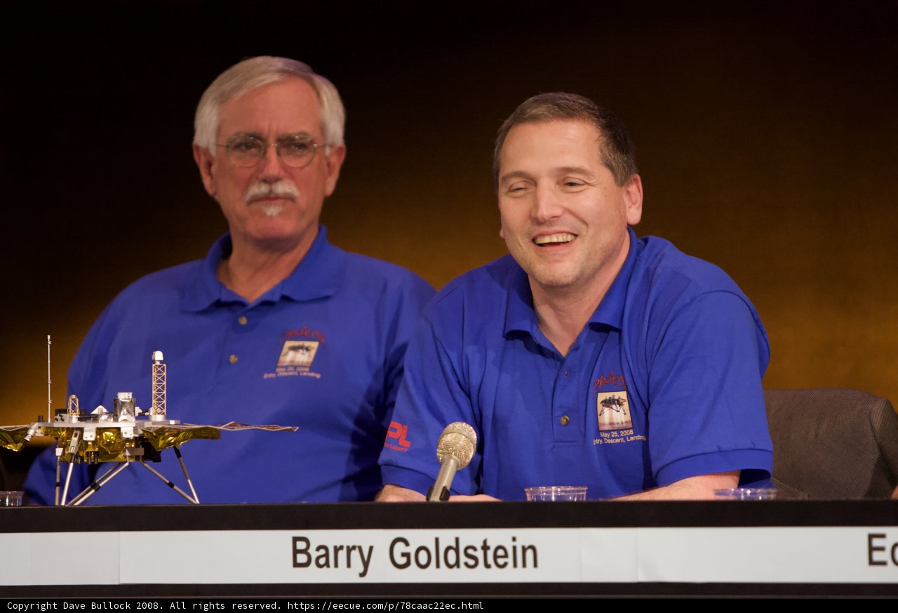 Blue Shirts and a Space Shuttle