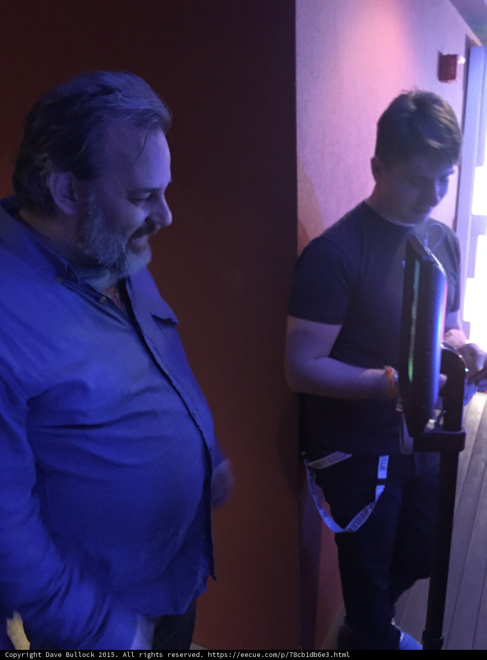 Dan Harmon Backstage at SXSW