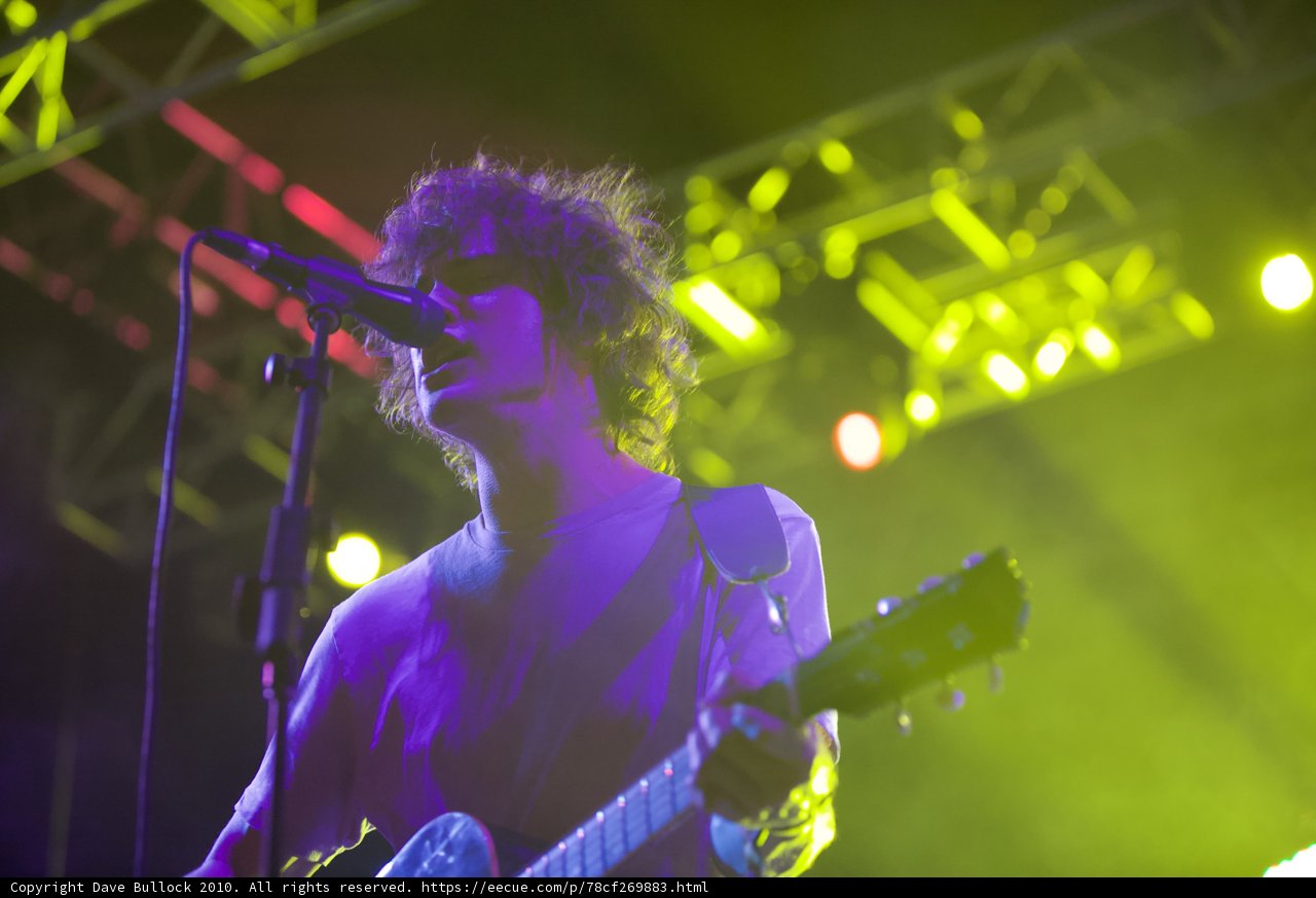 Rocking the Crowd: A Guitarist's Solo Performance