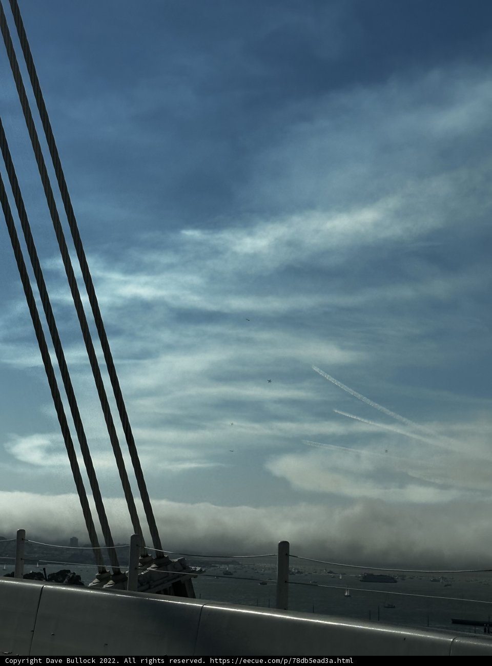 A Bird's Eye View of the Bay Bridge