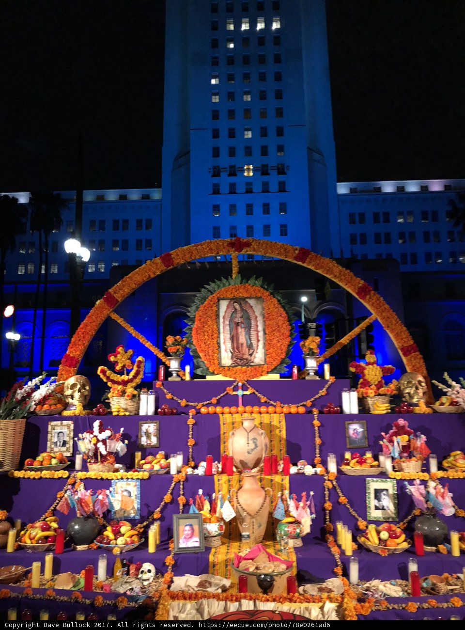 Altar of Flowers and Candles