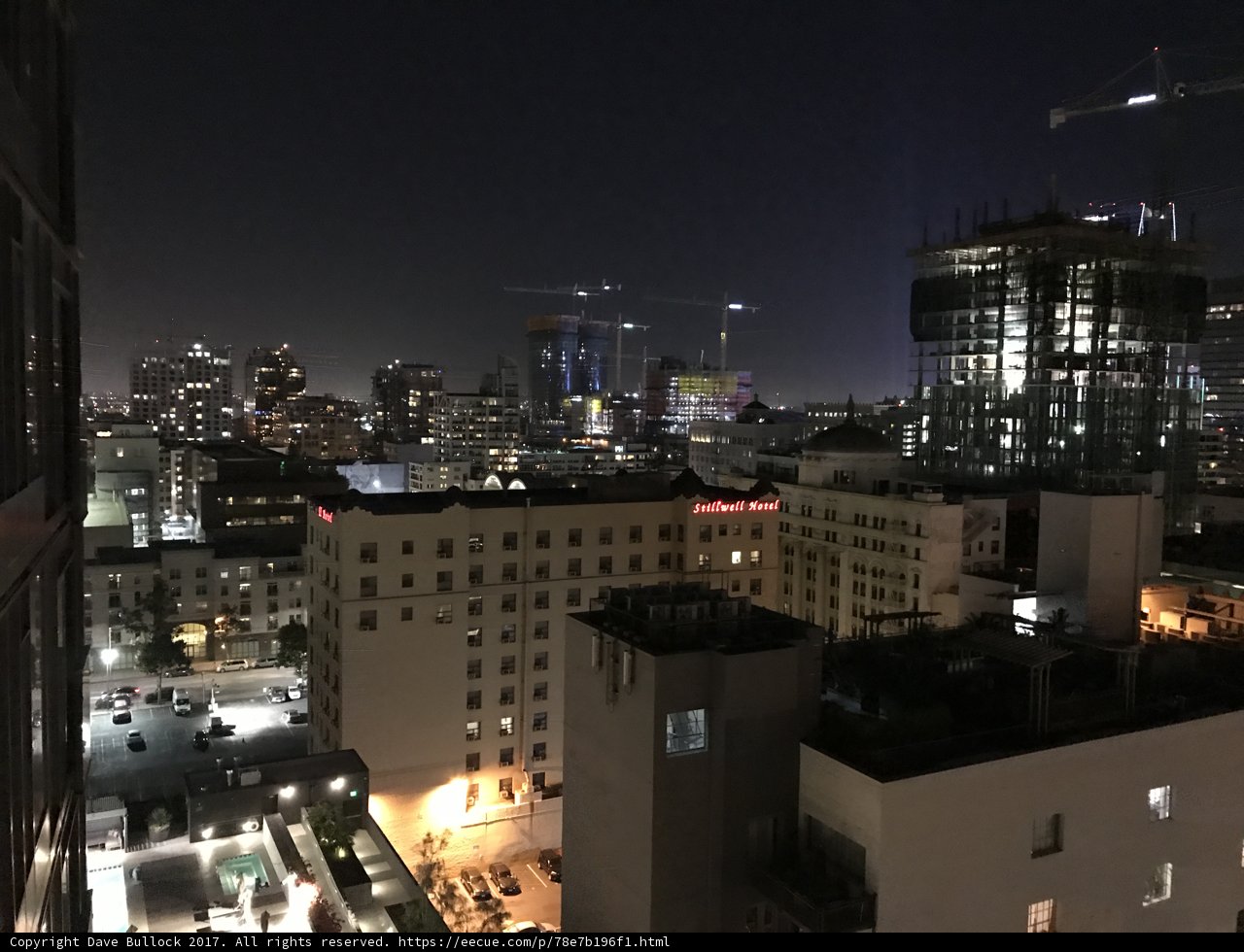 City Lights from Above