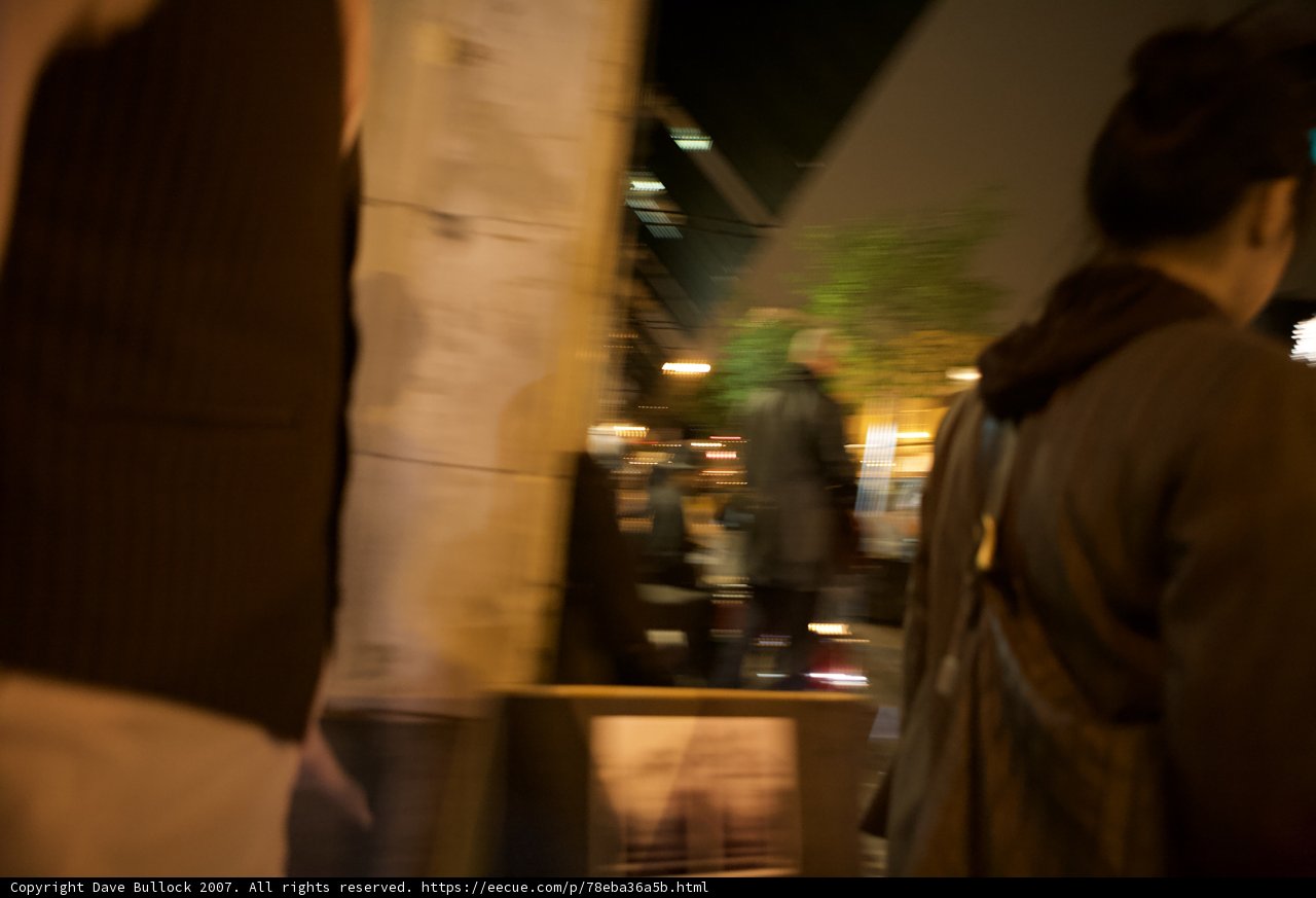 Blurred Nightscape