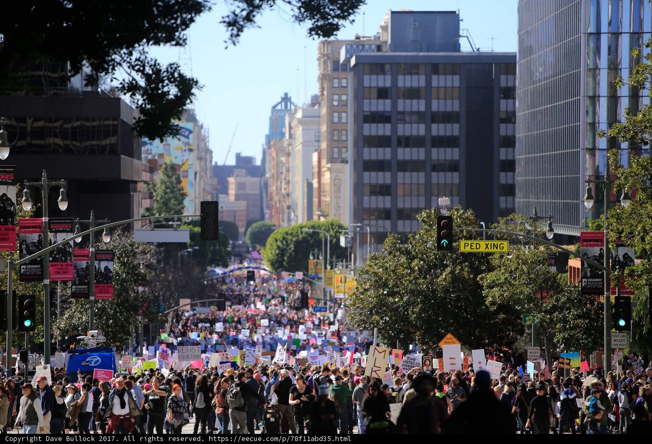 Crowds on the Metropolis Streets