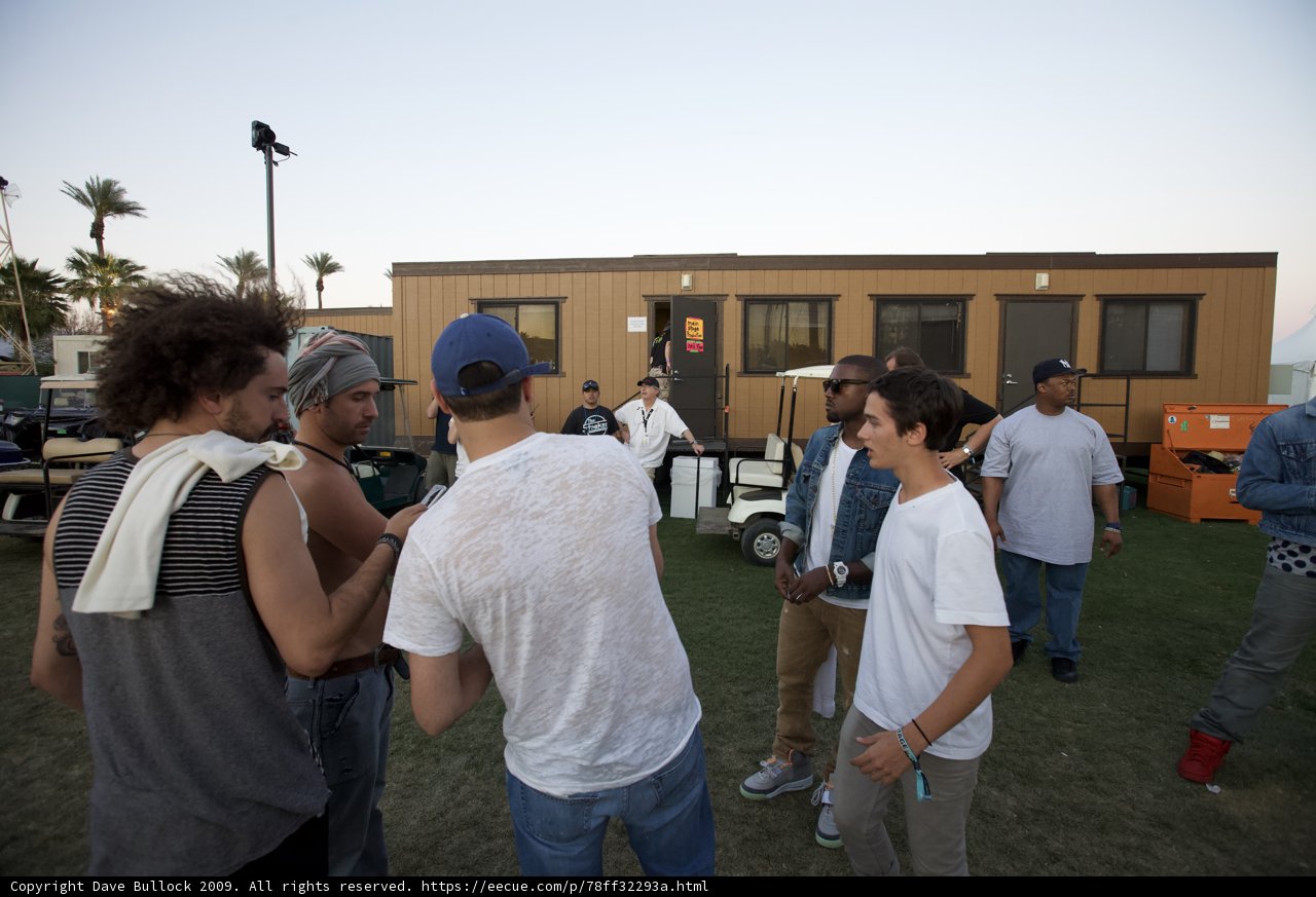 Hanging Out in the Coachella Grass
