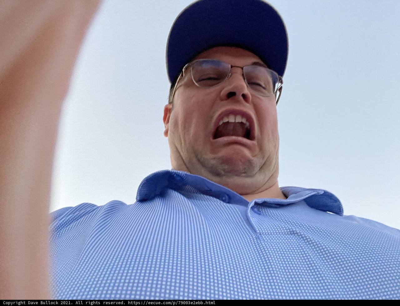 Silly Faces under the Santa Fe Sky
