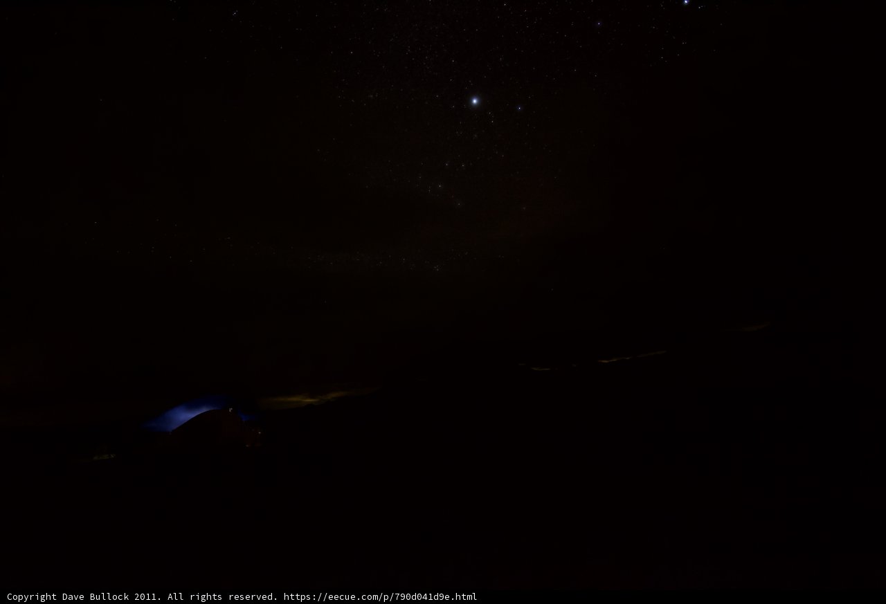 Starry Night Camping