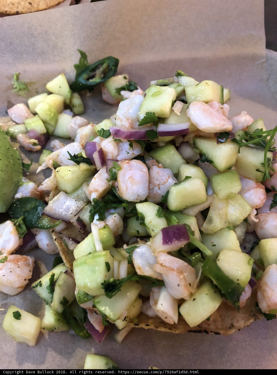 Shrimp and Cucumber Salad with a Twist