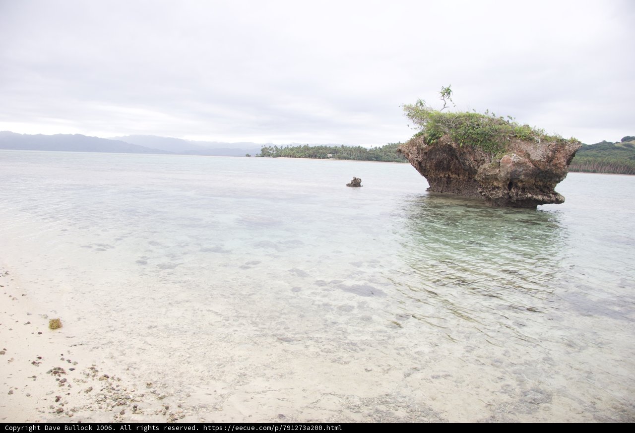 Majestic Cliff at Fiji's Beach