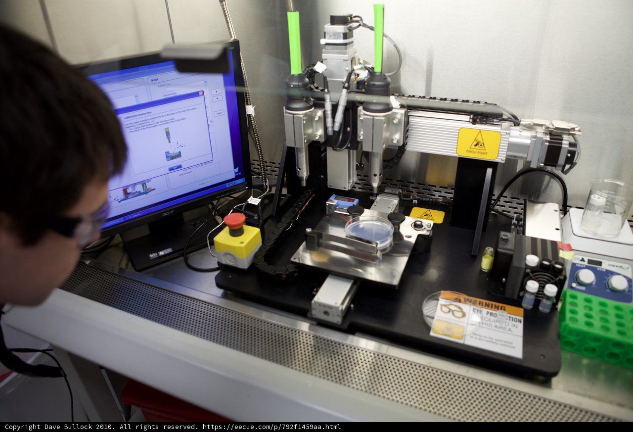 Lab Technologist at Work