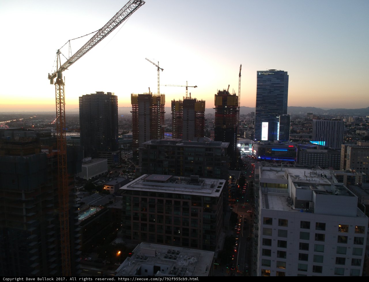 Sunset in the Metropolis