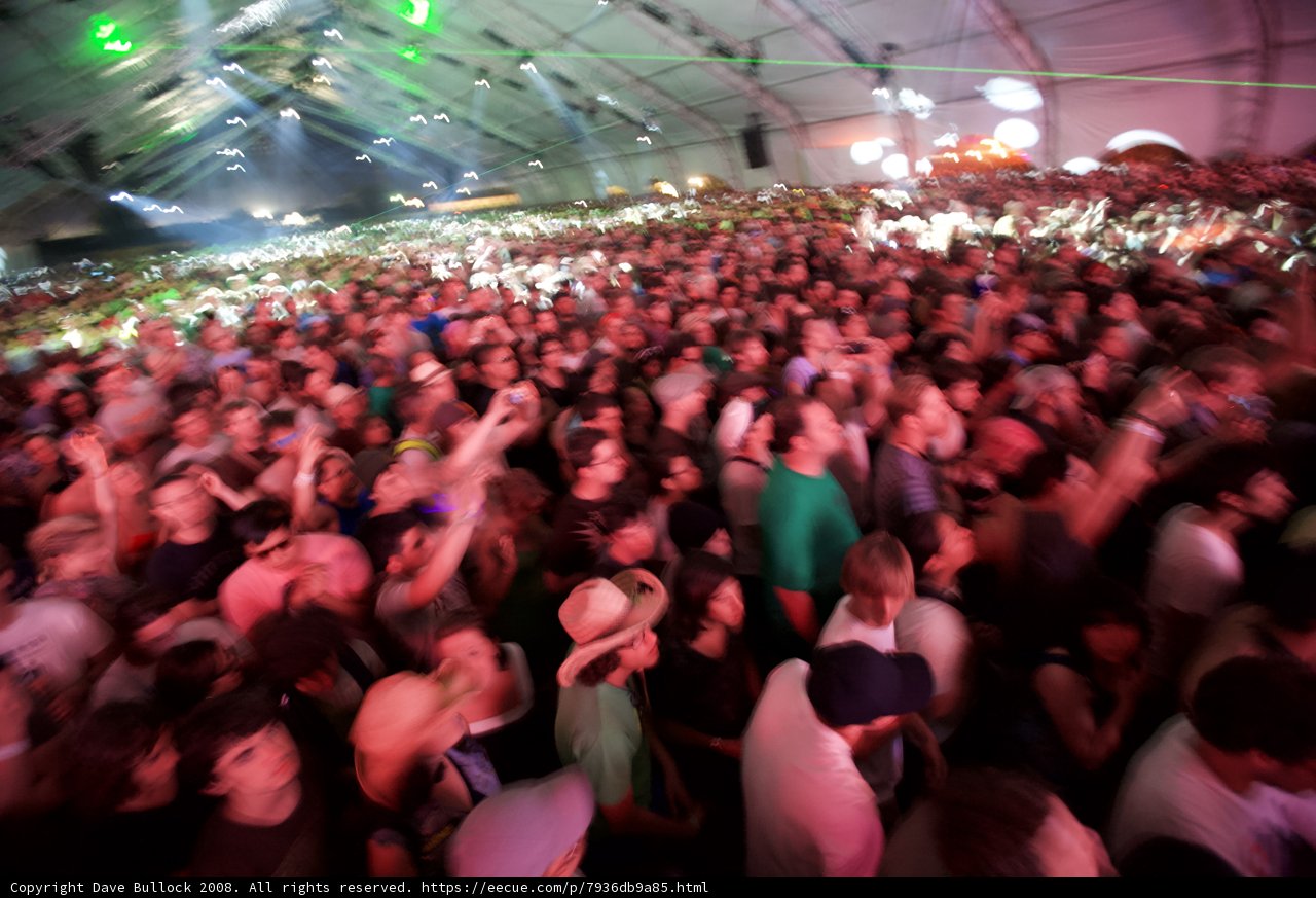 Coachella 2008 Crowd Goes Wild