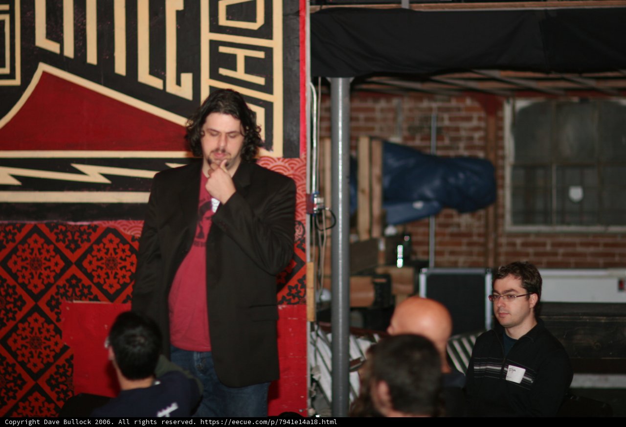 Public Speaking at BarCamp 2006