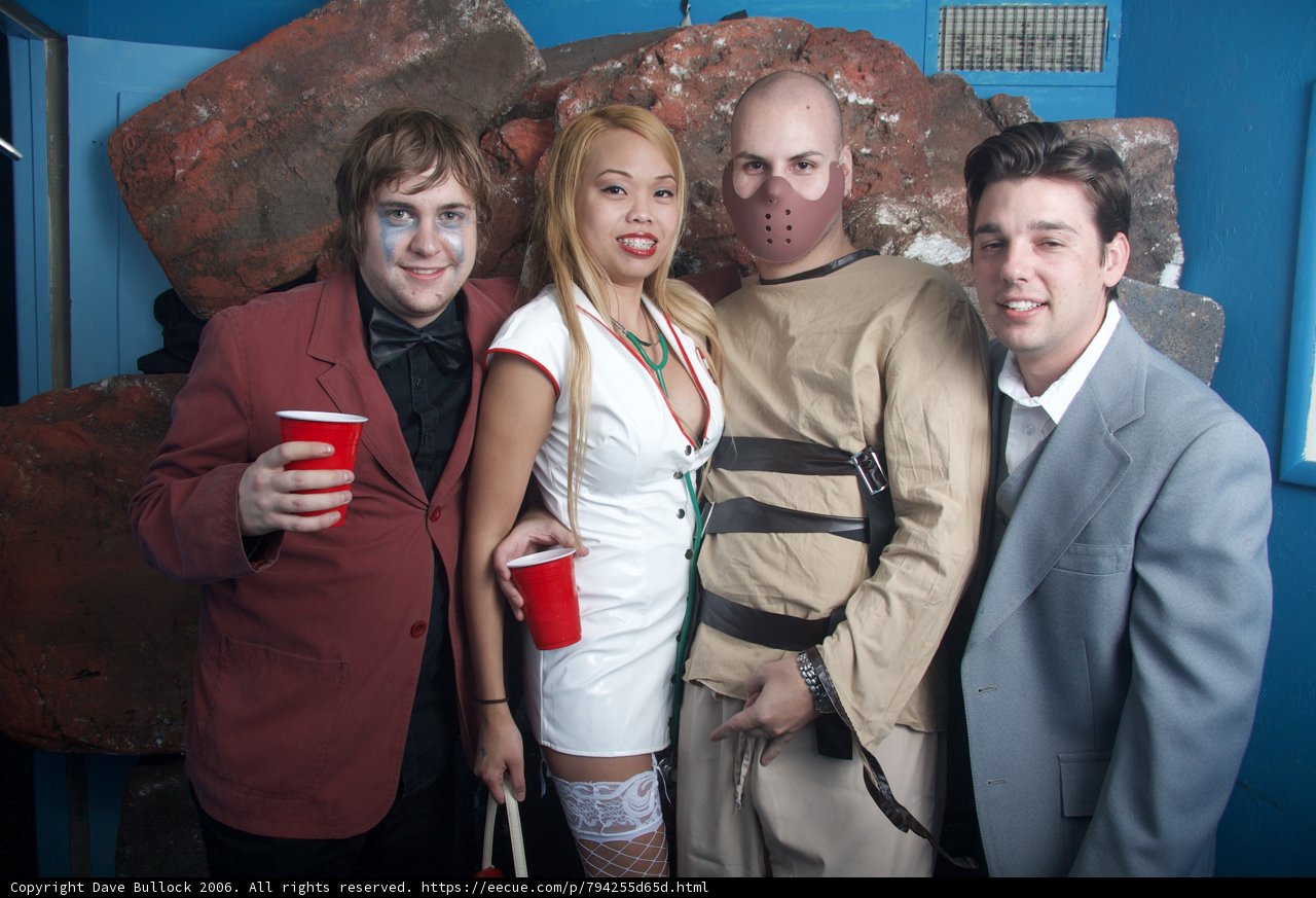 Group of Friends in Formal Wear