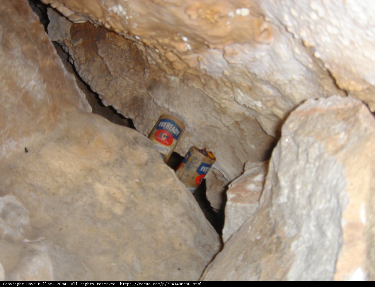 Refreshing Break in a Natural Dungeon