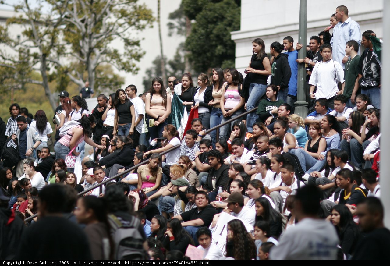 School Walkout Gathering
