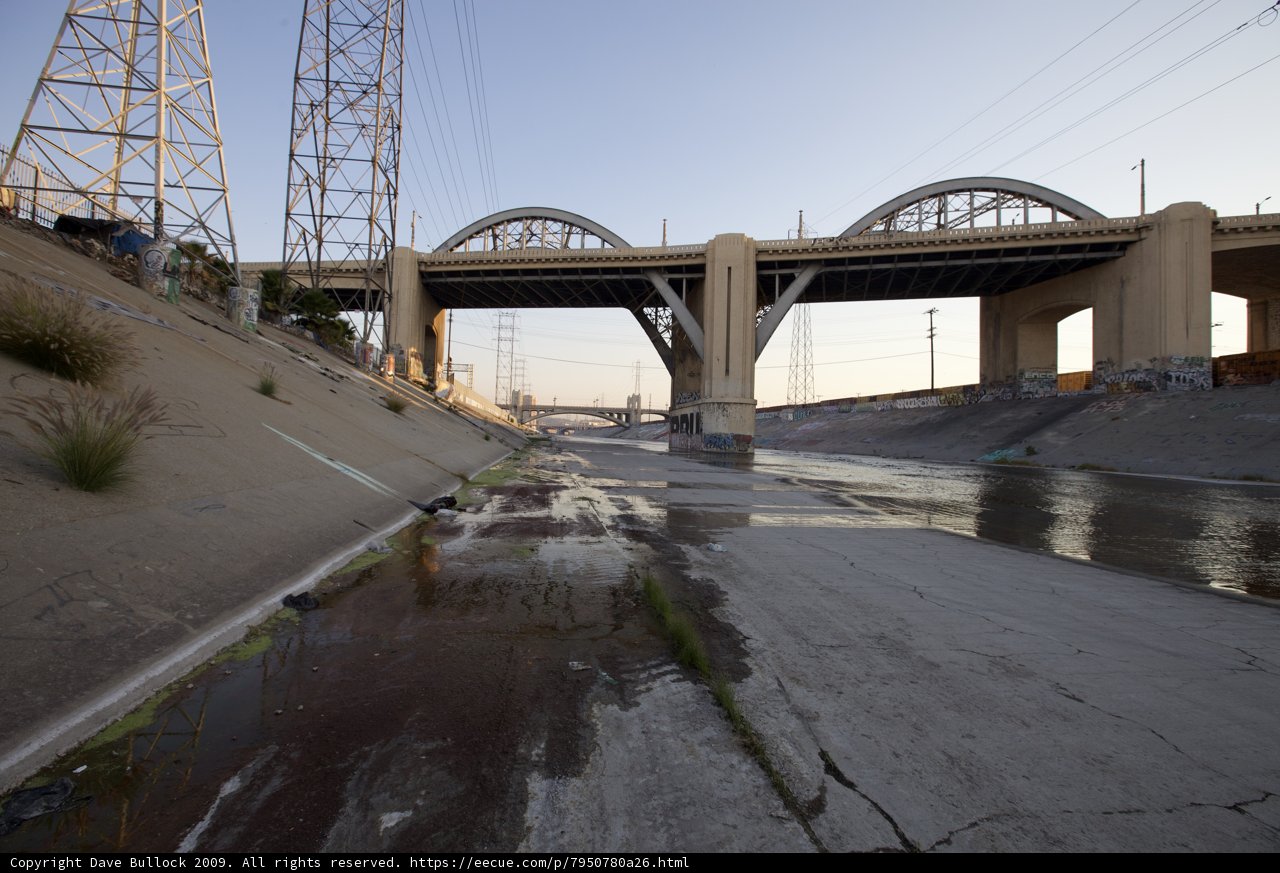 Arch Bridge Over LA River