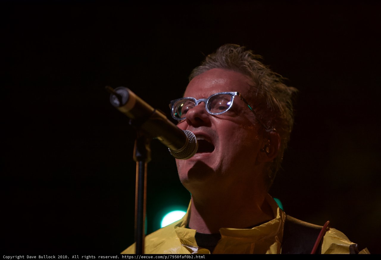 Mark Mothersbaugh Rocks the Mic at Coachella