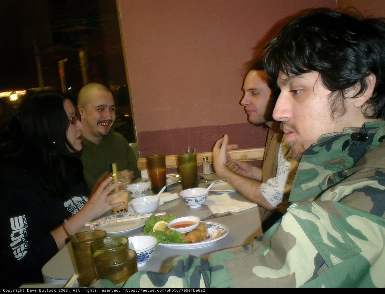 Dining at the Restaurant