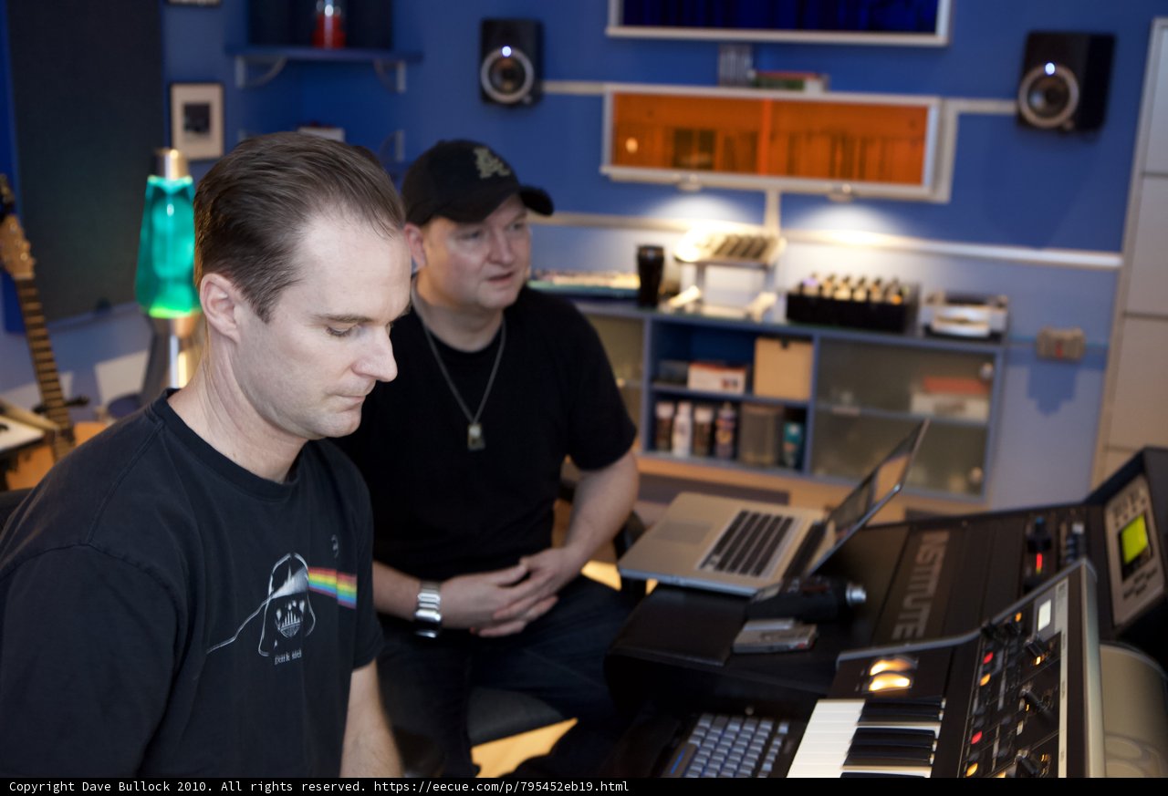 In the Recording Studio with DJ Dan