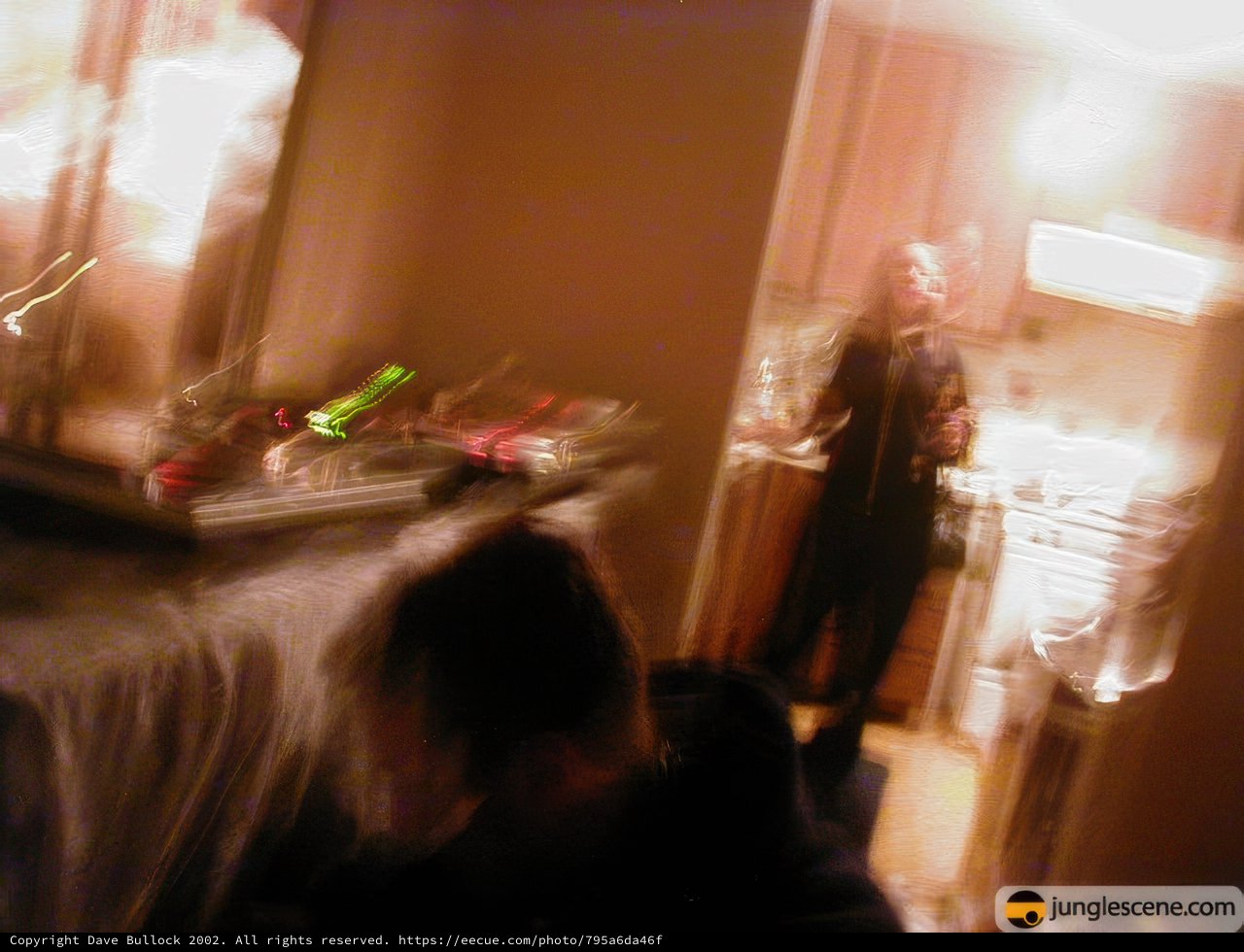 Blurry Night in the Pub